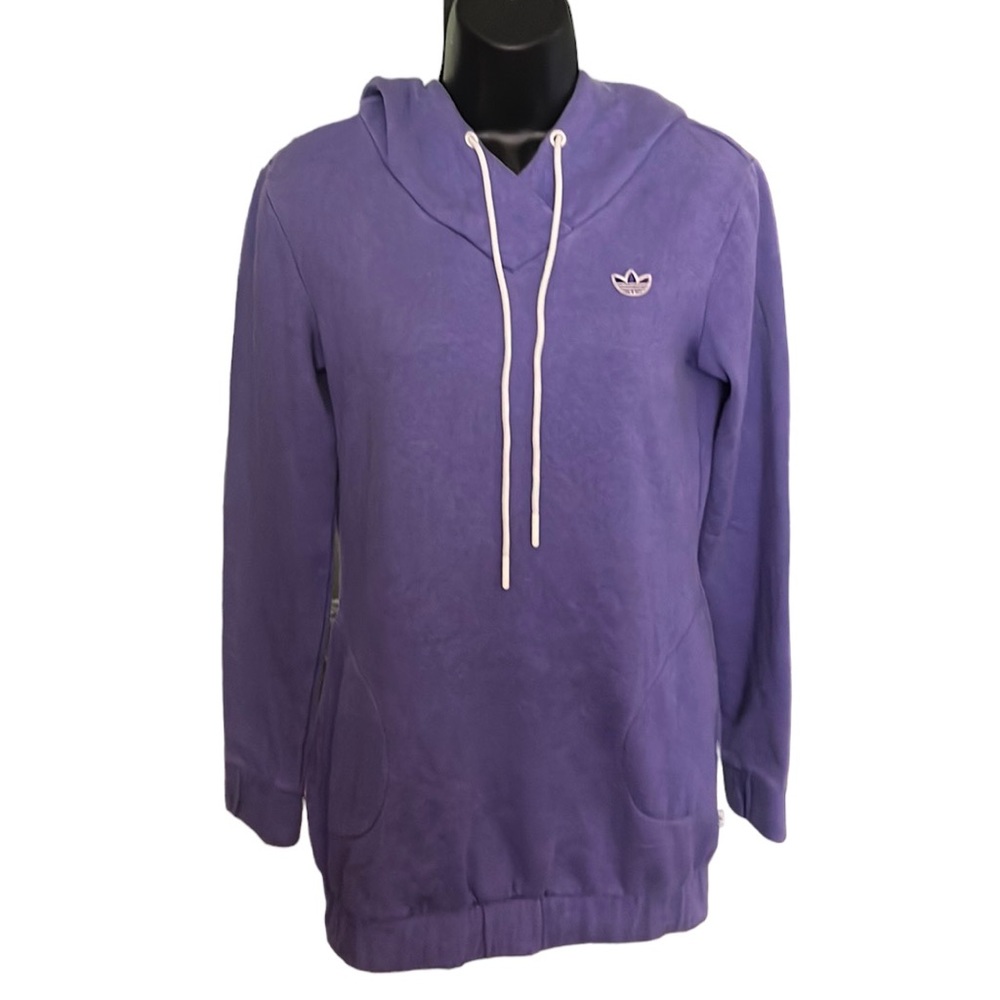 Adidas Originals Purple Long Hoodie